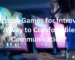 Computer Games for Introverts A Way to Comfortable Communication